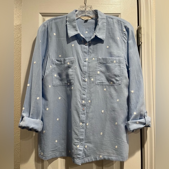 WHITE STUFF SOPHIE ORGANIC COTTON SHIRT - Picture 3 of 10